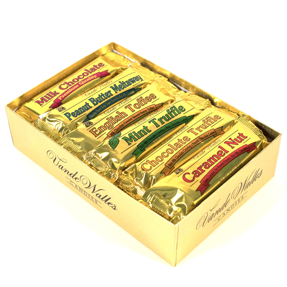 Assorted Candy Bars - Box of 24